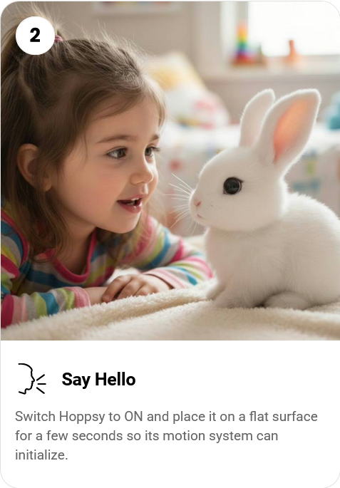 Hoppsy Robot Bunny